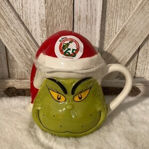 Dr. Seuss The Grinch Mug with Topper